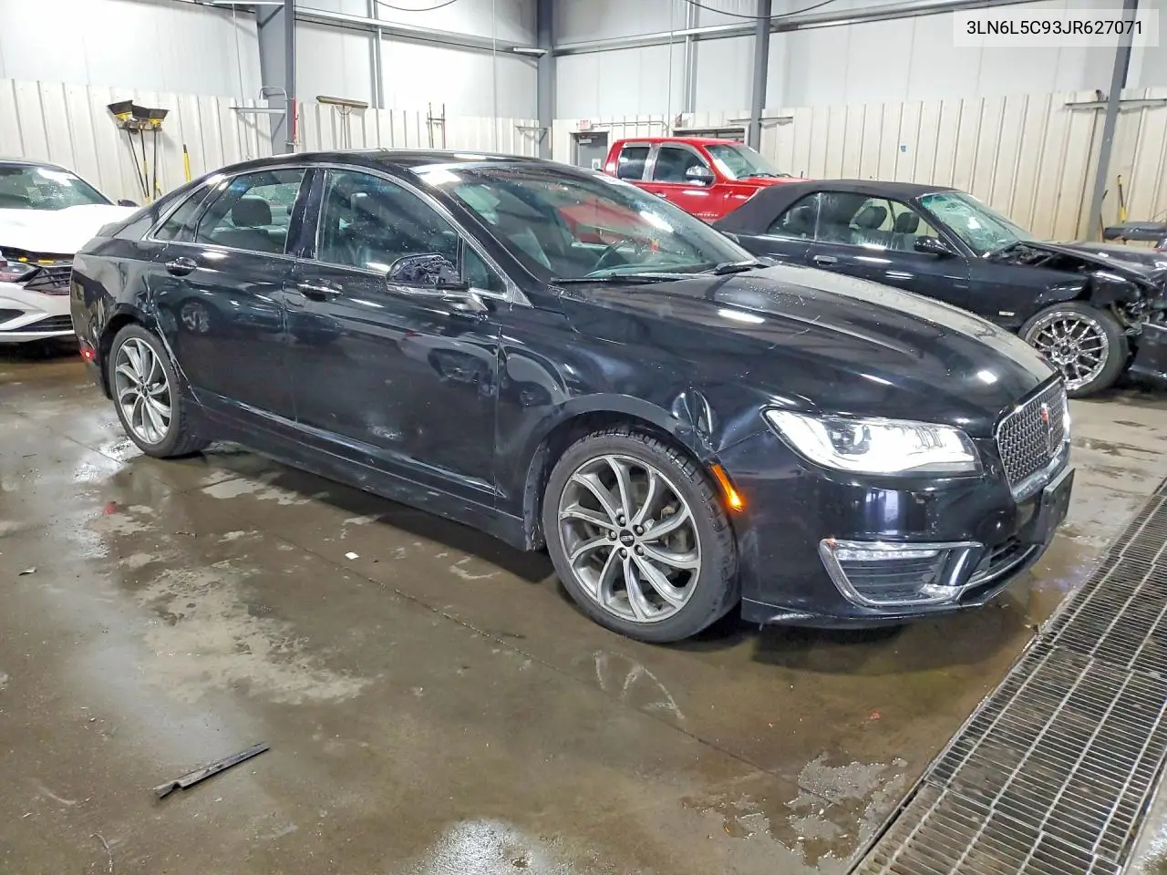 2018 Lincoln Mkz Select VIN: 3LN6L5C93JR627071 Lot: 60442586