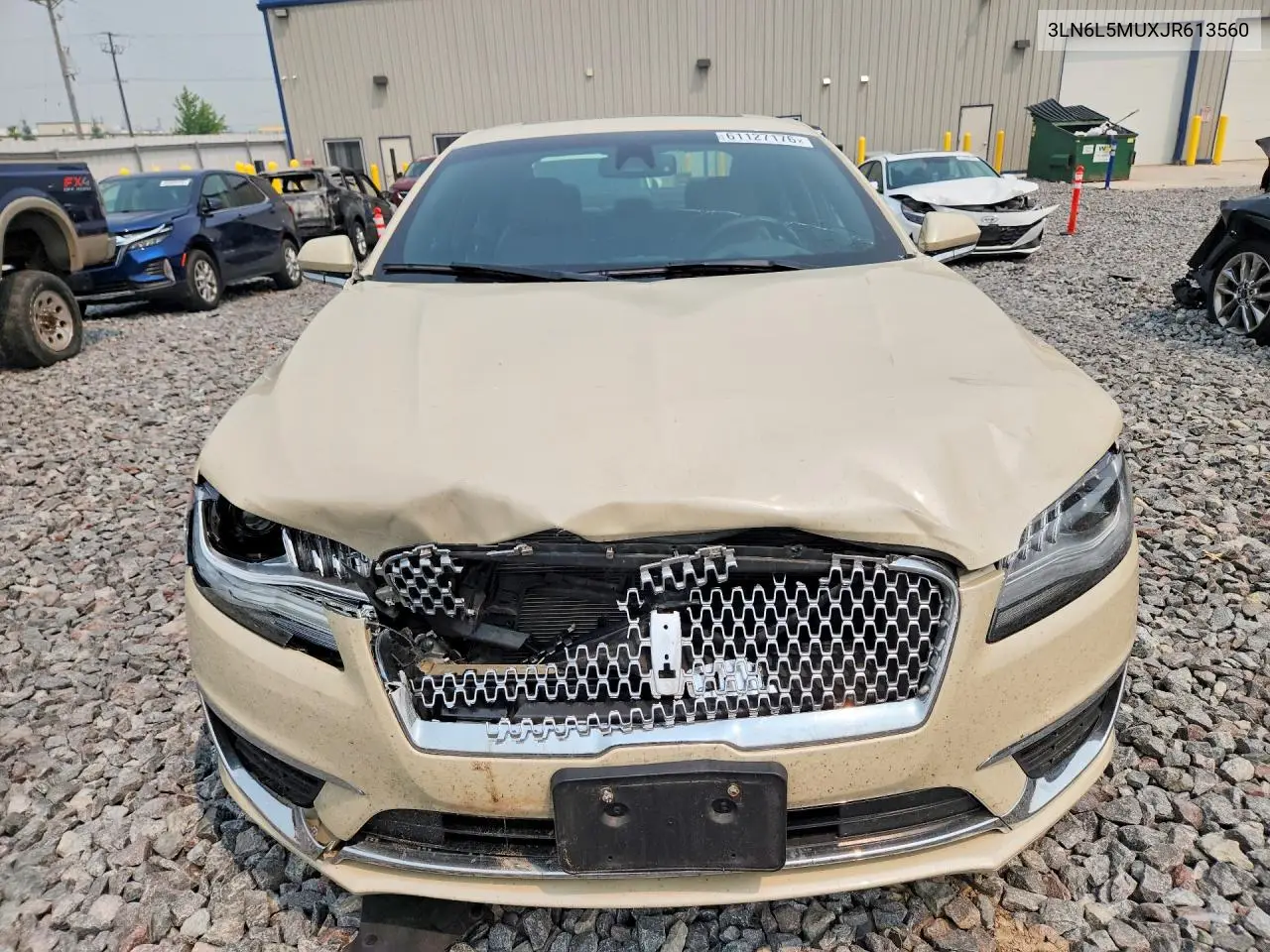 2018 Lincoln Mkz Hybrid Reserve VIN: 3LN6L5MUXJR613560 Lot: 61127176