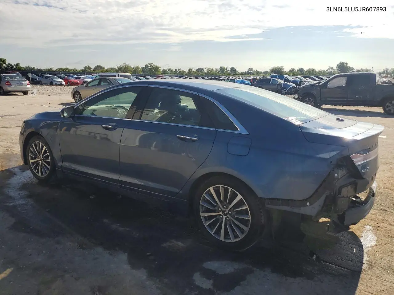 2018 Lincoln Mkz Hybrid Select VIN: 3LN6L5LU5JR607893 Lot: 61530276