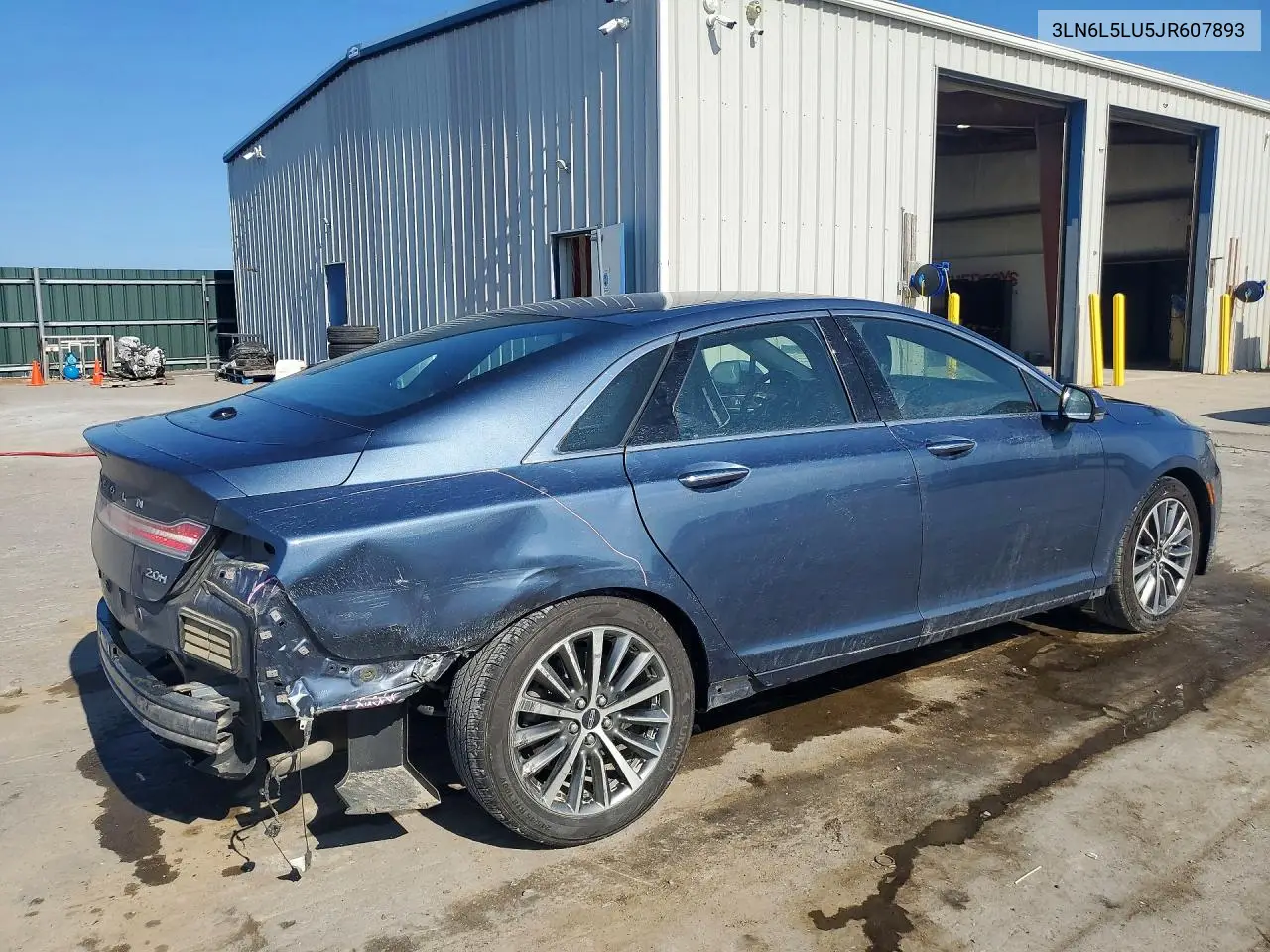 2018 Lincoln Mkz Hybrid Select VIN: 3LN6L5LU5JR607893 Lot: 61530276