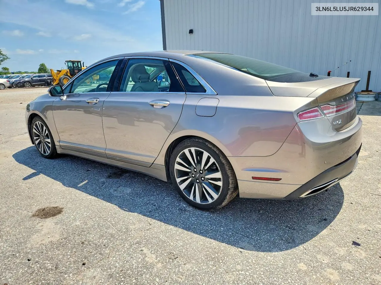 2018 Lincoln Mkz VIN: 3LN6L5LU5JR629344 Lot: 62059316