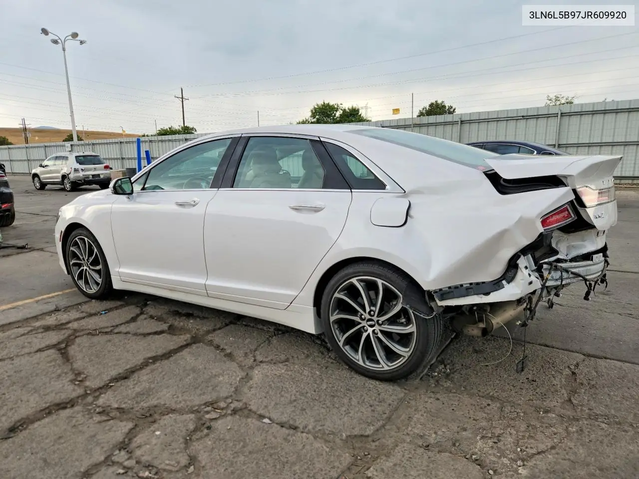 2018 Lincoln Mkz Premiere VIN: 3LN6L5B97JR609920 Lot: 62122236