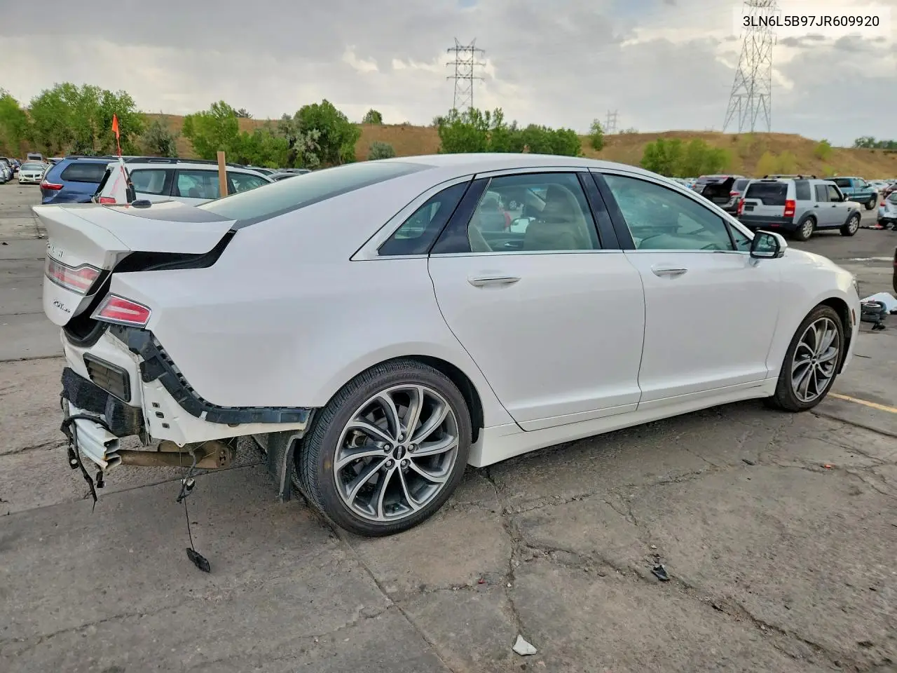2018 Lincoln Mkz Premiere VIN: 3LN6L5B97JR609920 Lot: 62122236