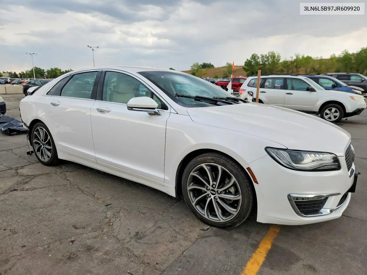 2018 Lincoln Mkz Premiere VIN: 3LN6L5B97JR609920 Lot: 62122236