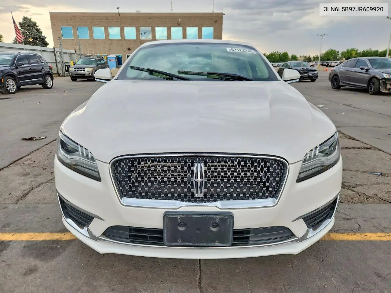2018 Lincoln Mkz Premiere VIN: 3LN6L5B97JR609920 Lot: 62122236