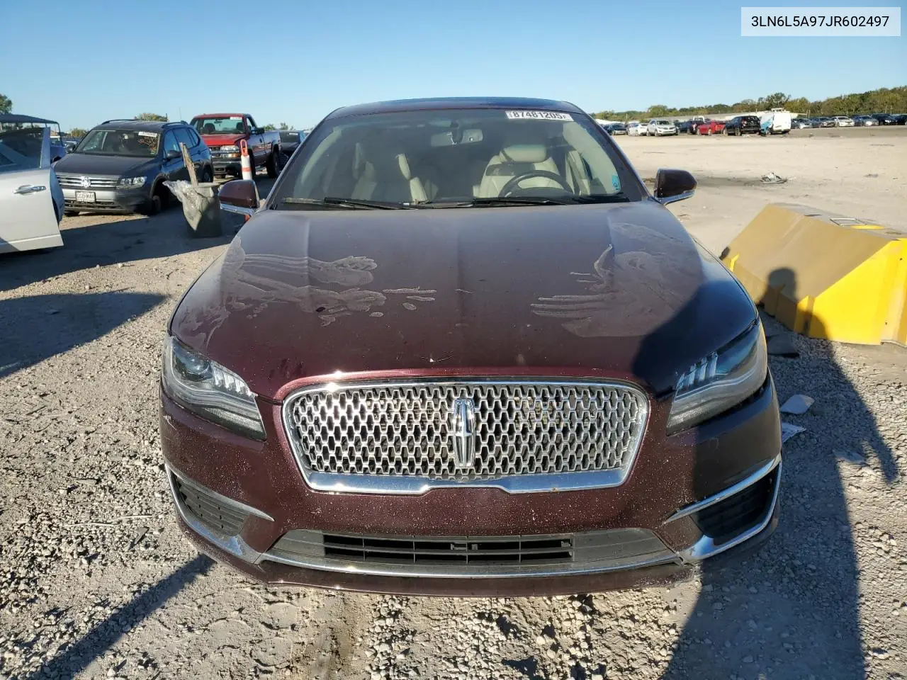 3LN6L5A97JR602497 2018 Lincoln Mkz