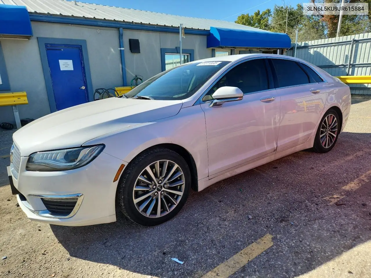 3LN6L5KU9JR615884 2018 Lincoln Mkz Hybrid Premiere