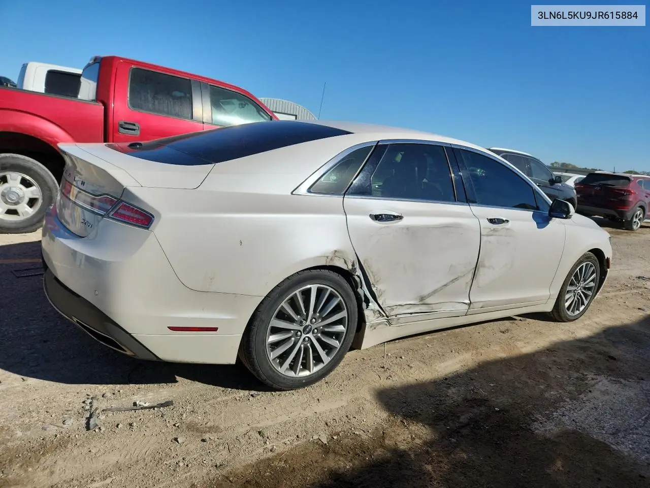 3LN6L5KU9JR615884 2018 Lincoln Mkz Hybrid Premiere