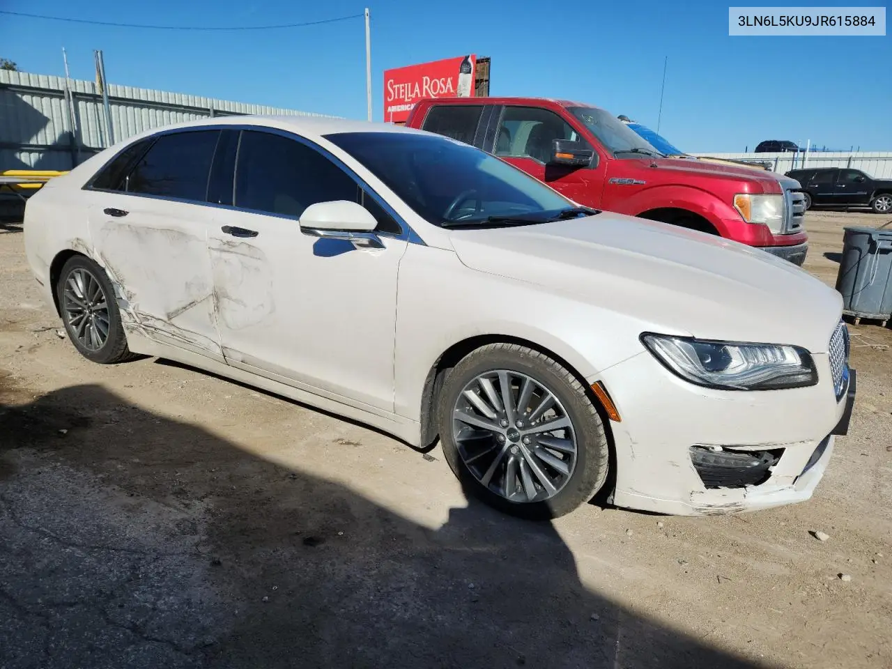 3LN6L5KU9JR615884 2018 Lincoln Mkz Hybrid Premiere