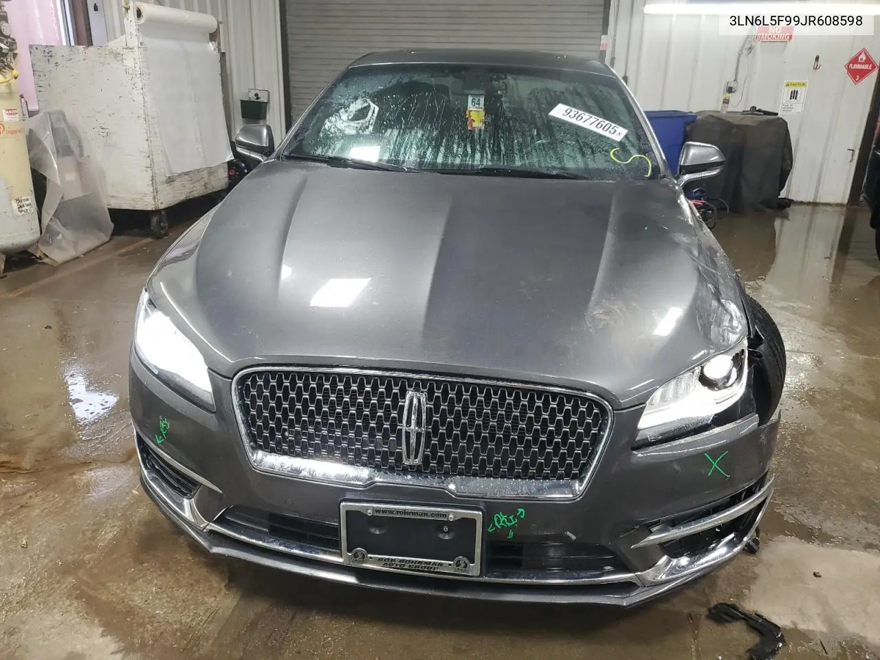 3LN6L5F99JR608598 2018 Lincoln Mkz Reserve