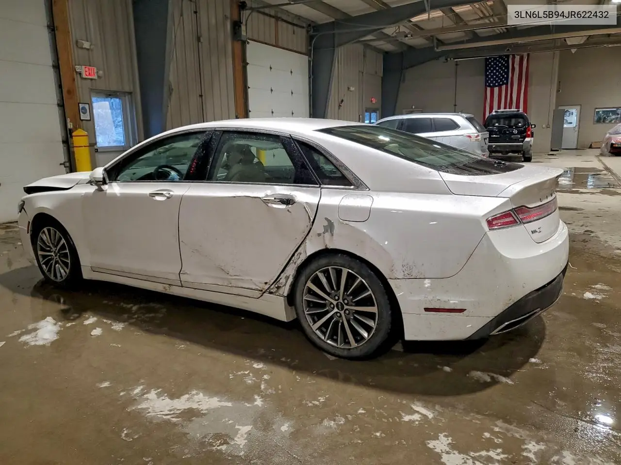 3LN6L5B94JR622432 2018 Lincoln Mkz Premiere