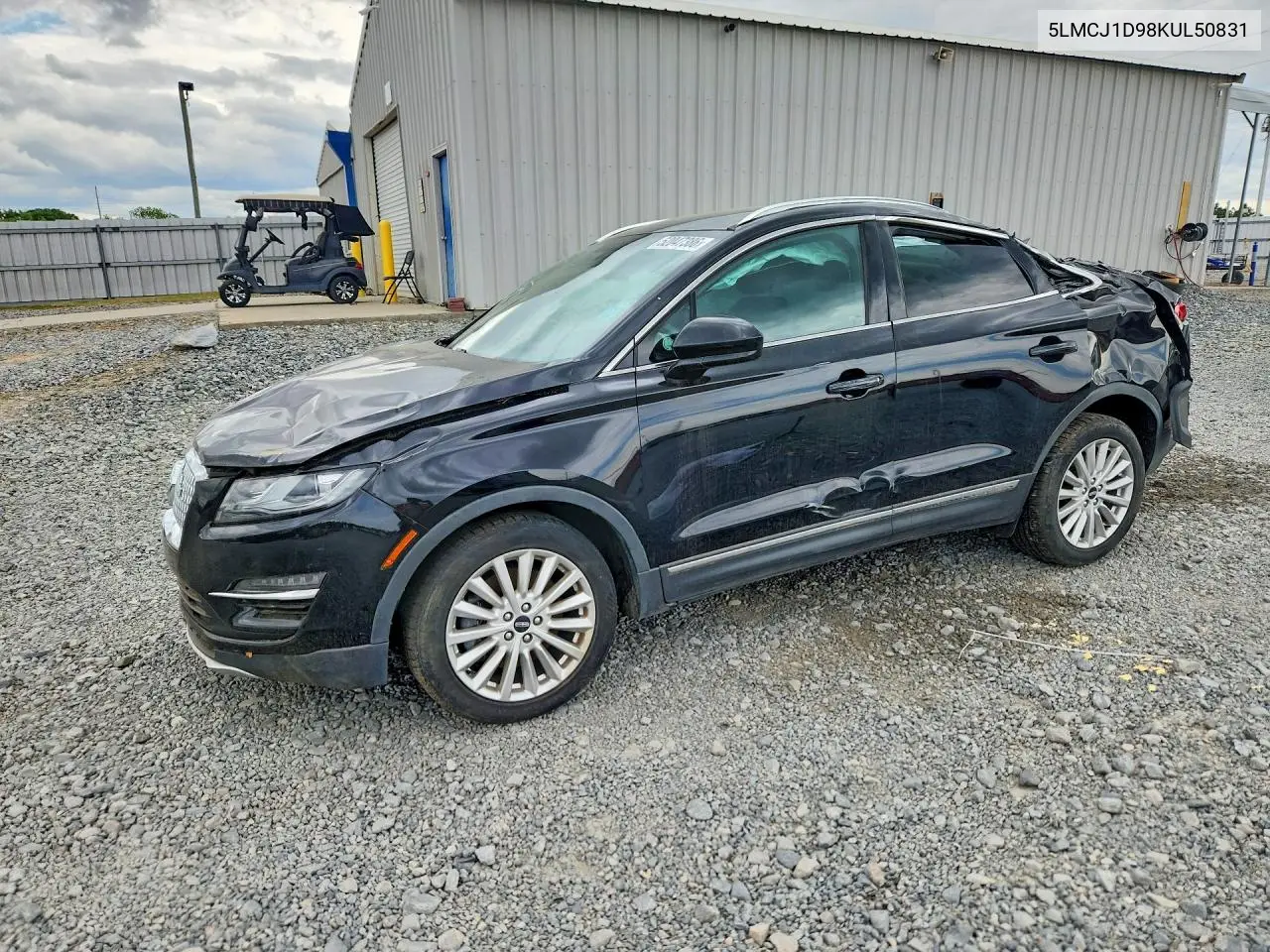 2019 Lincoln Mkc VIN: 5LMCJ1D98KUL50831 Lot: 52047386