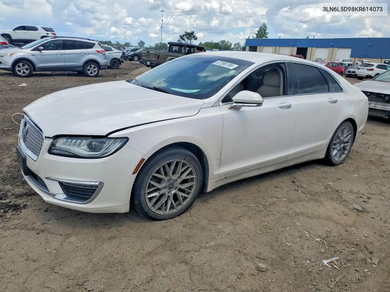 2019 Lincoln Mkz Reserve I VIN: 3LN6L5D98KR614073 Lot: 57396186