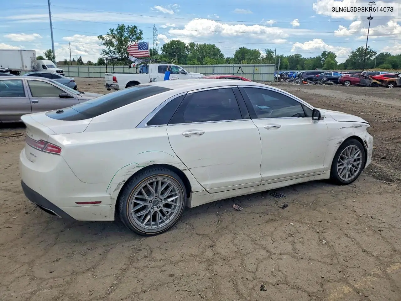 2019 Lincoln Mkz Reserve I VIN: 3LN6L5D98KR614073 Lot: 57396186