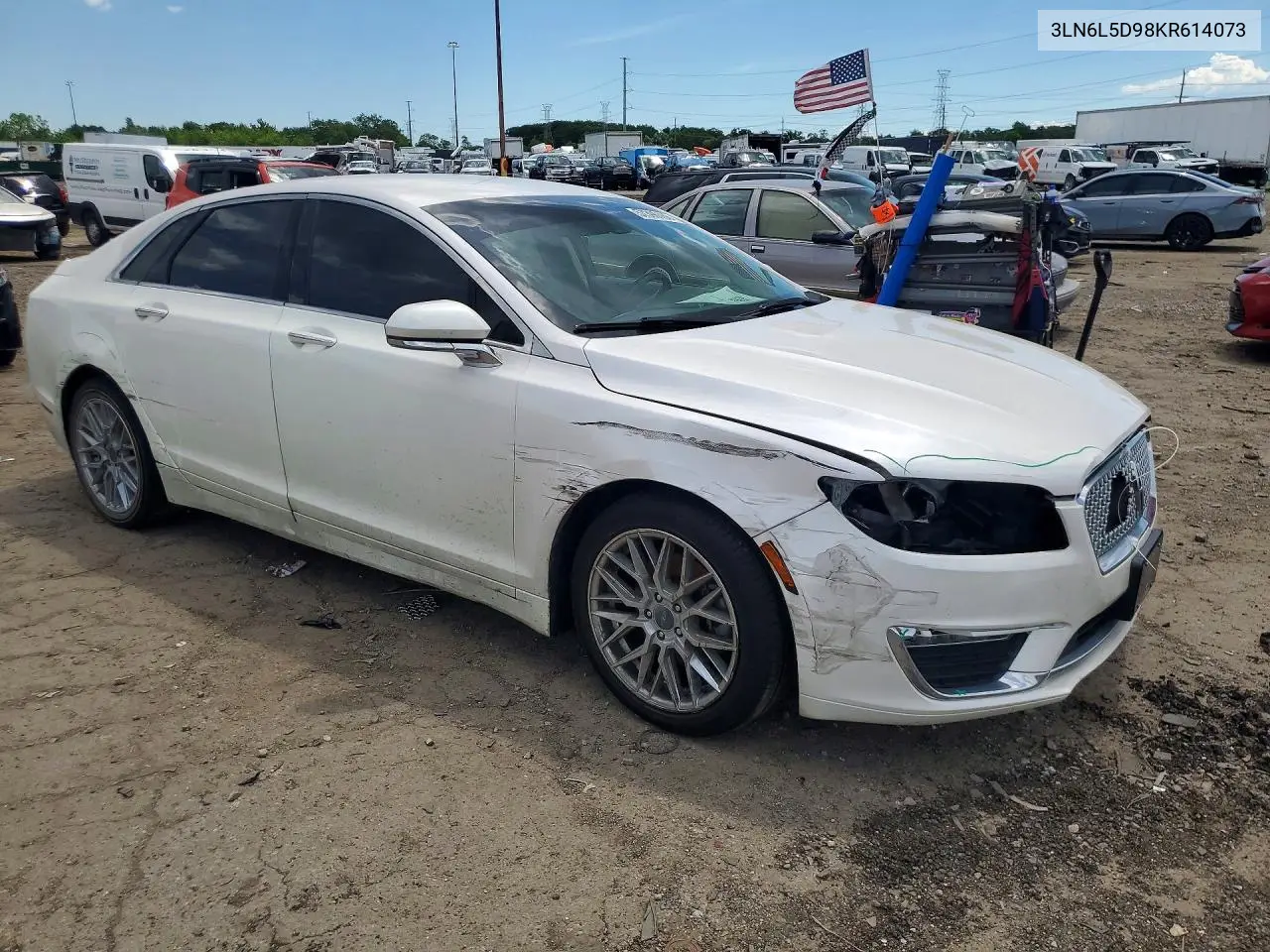 2019 Lincoln Mkz Reserve I VIN: 3LN6L5D98KR614073 Lot: 57396186
