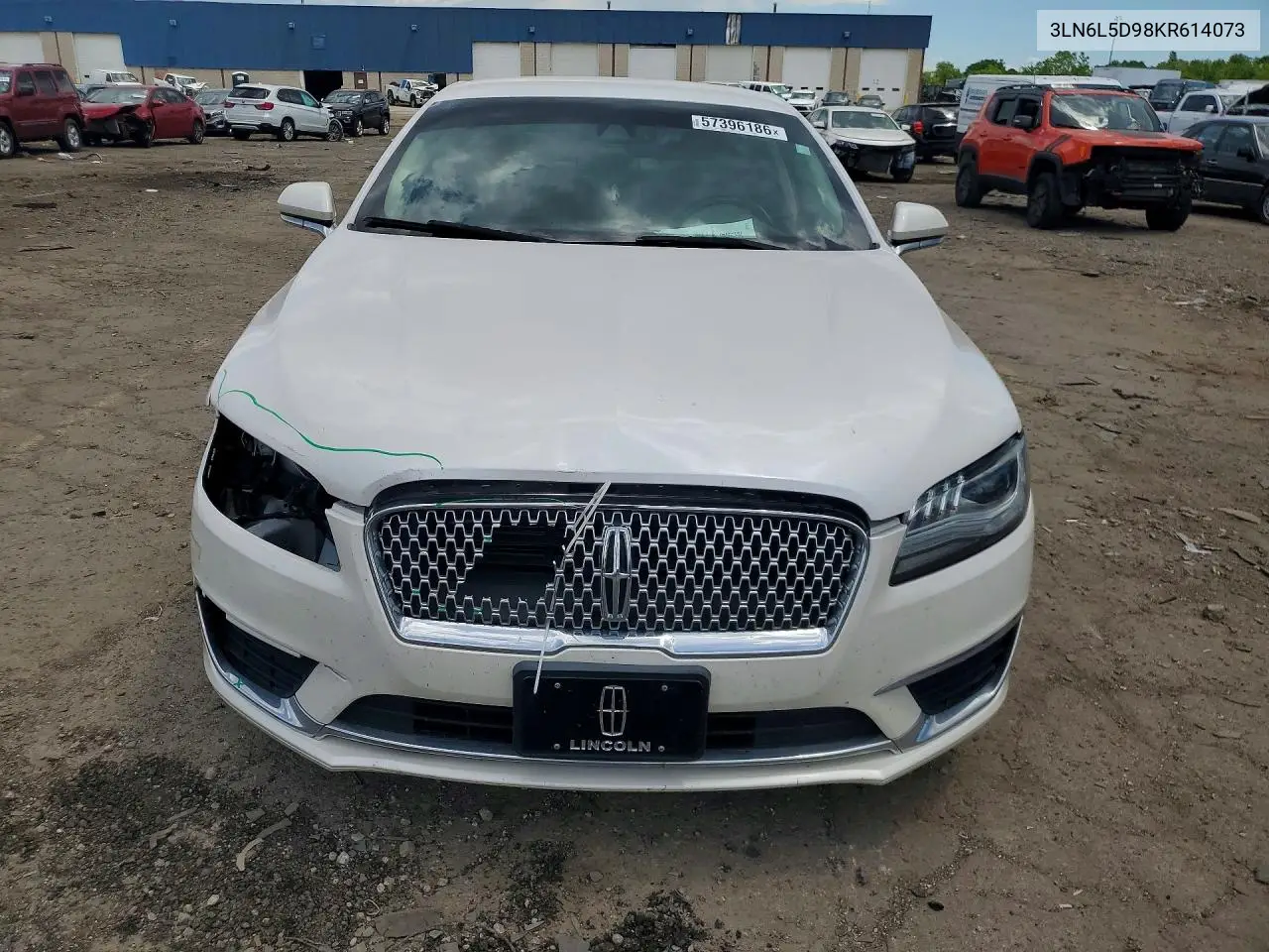 2019 Lincoln Mkz Reserve I VIN: 3LN6L5D98KR614073 Lot: 57396186