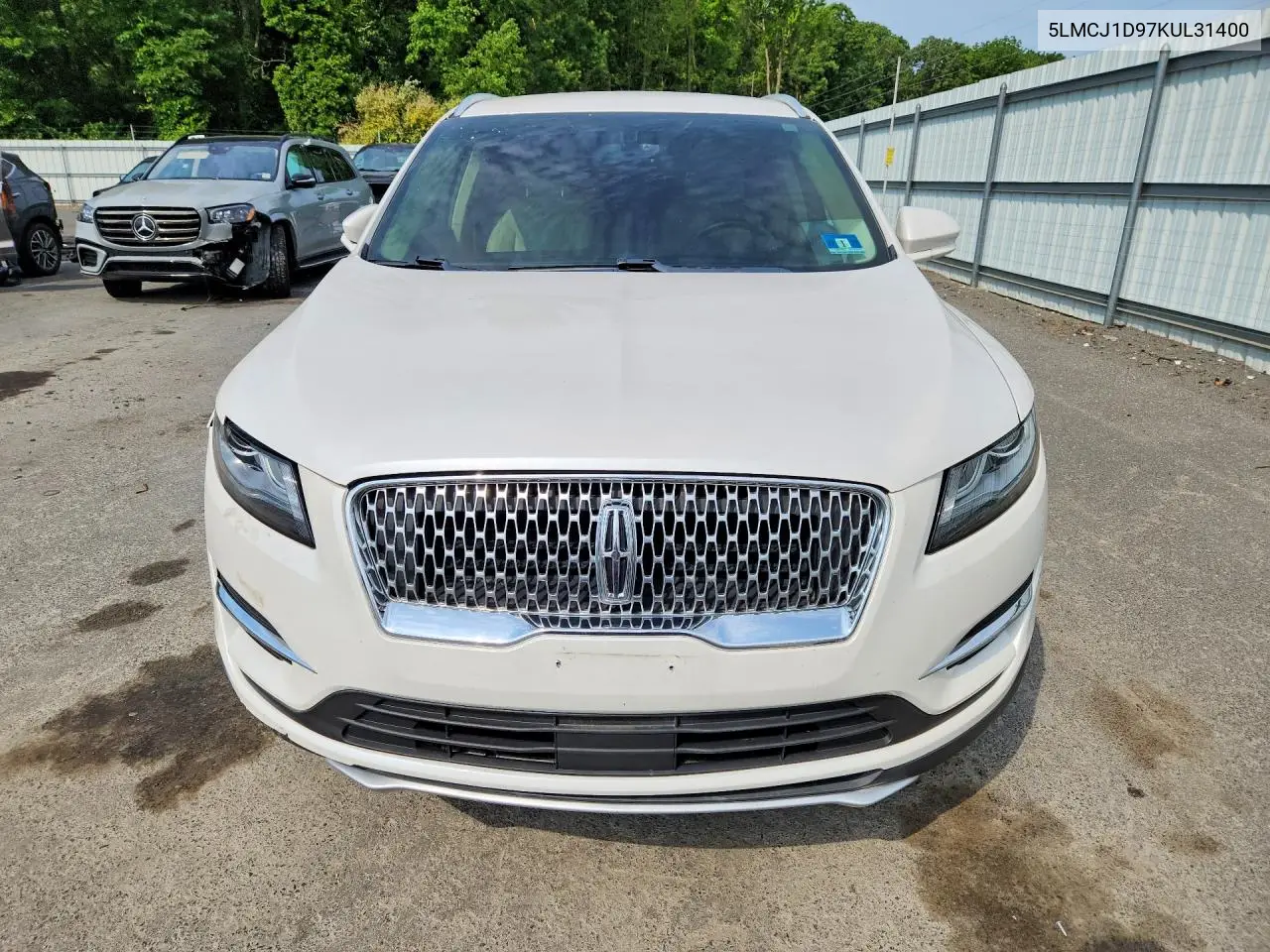 2019 Lincoln Mkc VIN: 5LMCJ1D97KUL31400 Lot: 57606906