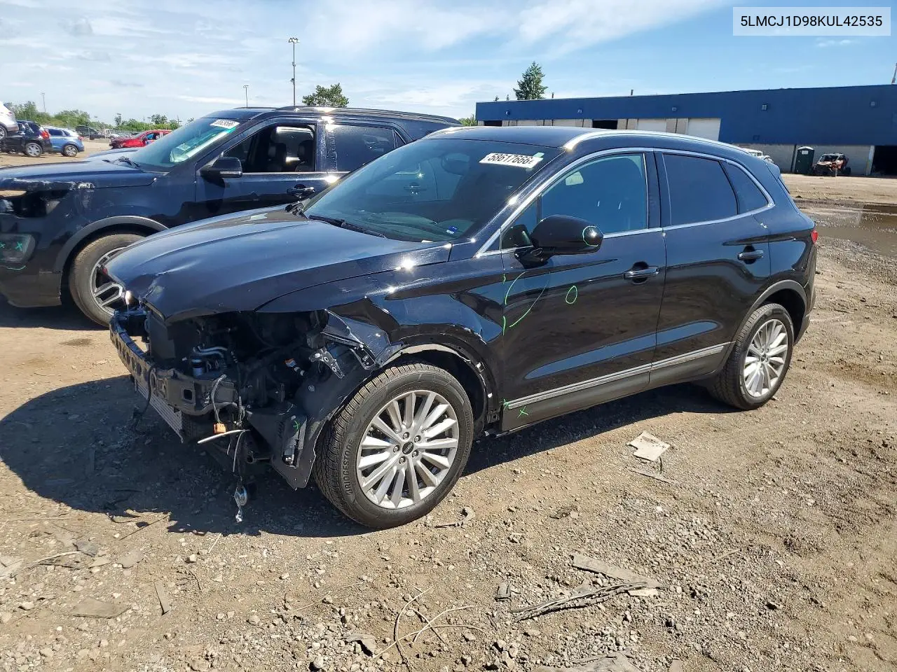 2019 Lincoln Mkc VIN: 5LMCJ1D98KUL42535 Lot: 58617666