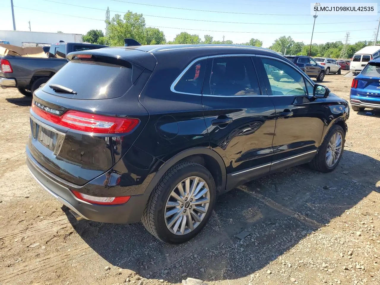 2019 Lincoln Mkc VIN: 5LMCJ1D98KUL42535 Lot: 58617666