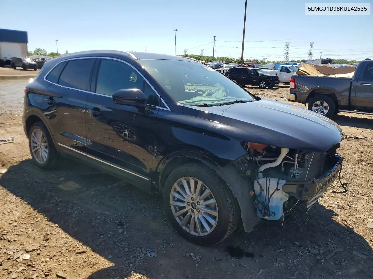 2019 Lincoln Mkc VIN: 5LMCJ1D98KUL42535 Lot: 58617666
