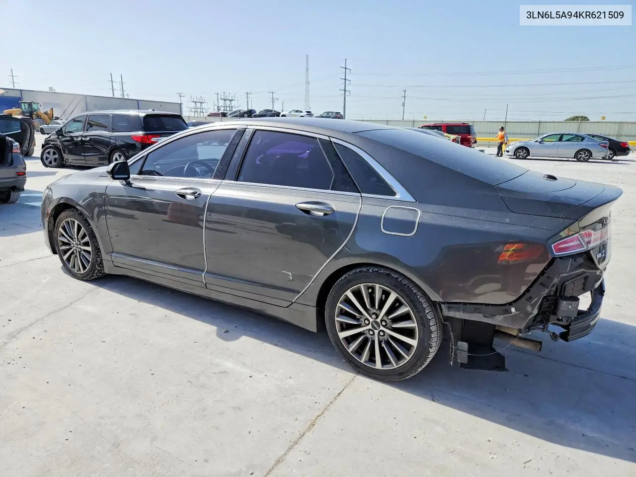 2019 Lincoln Mkz VIN: 3LN6L5A94KR621509 Lot: 59124976