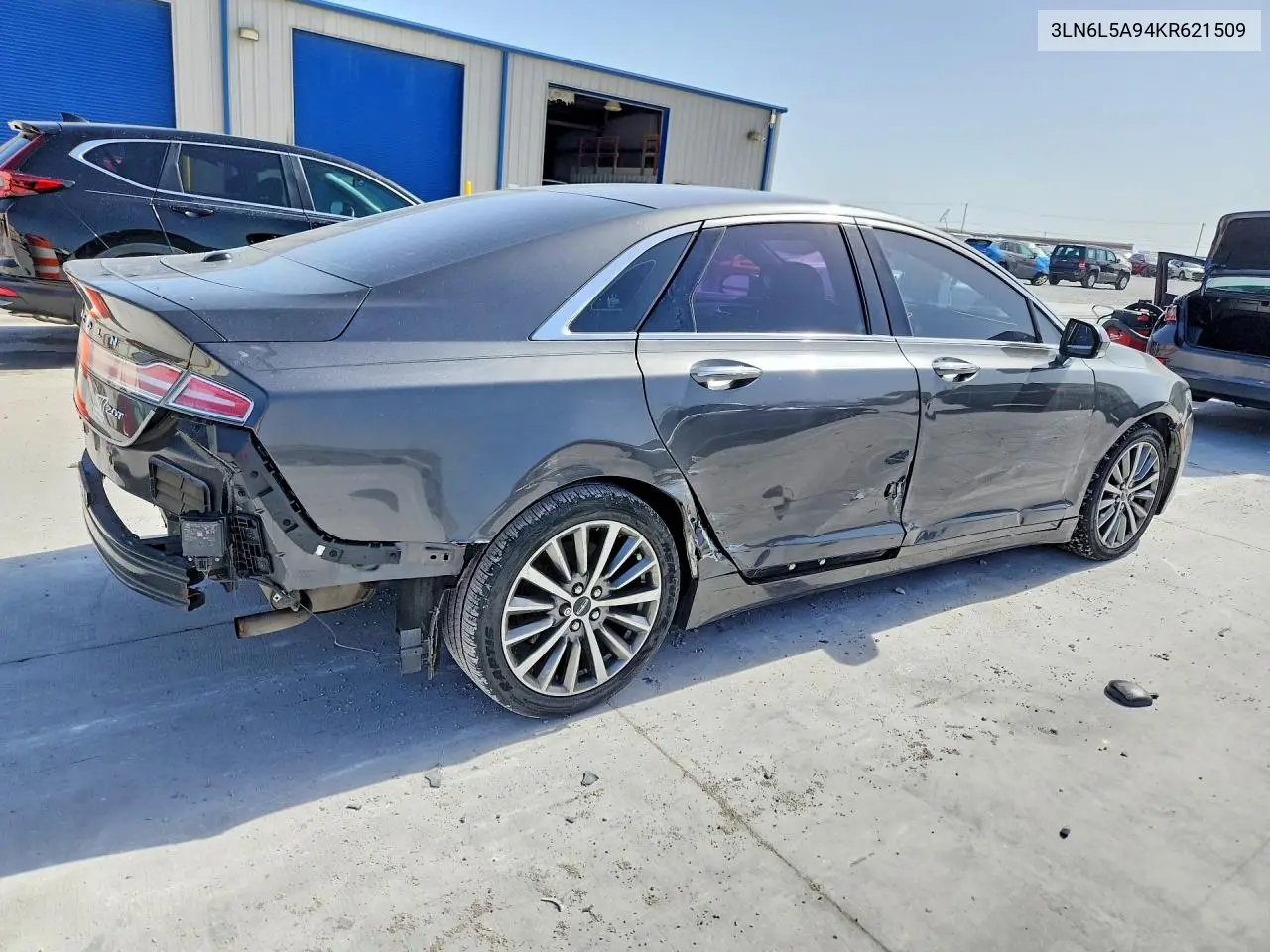 2019 Lincoln Mkz VIN: 3LN6L5A94KR621509 Lot: 59124976