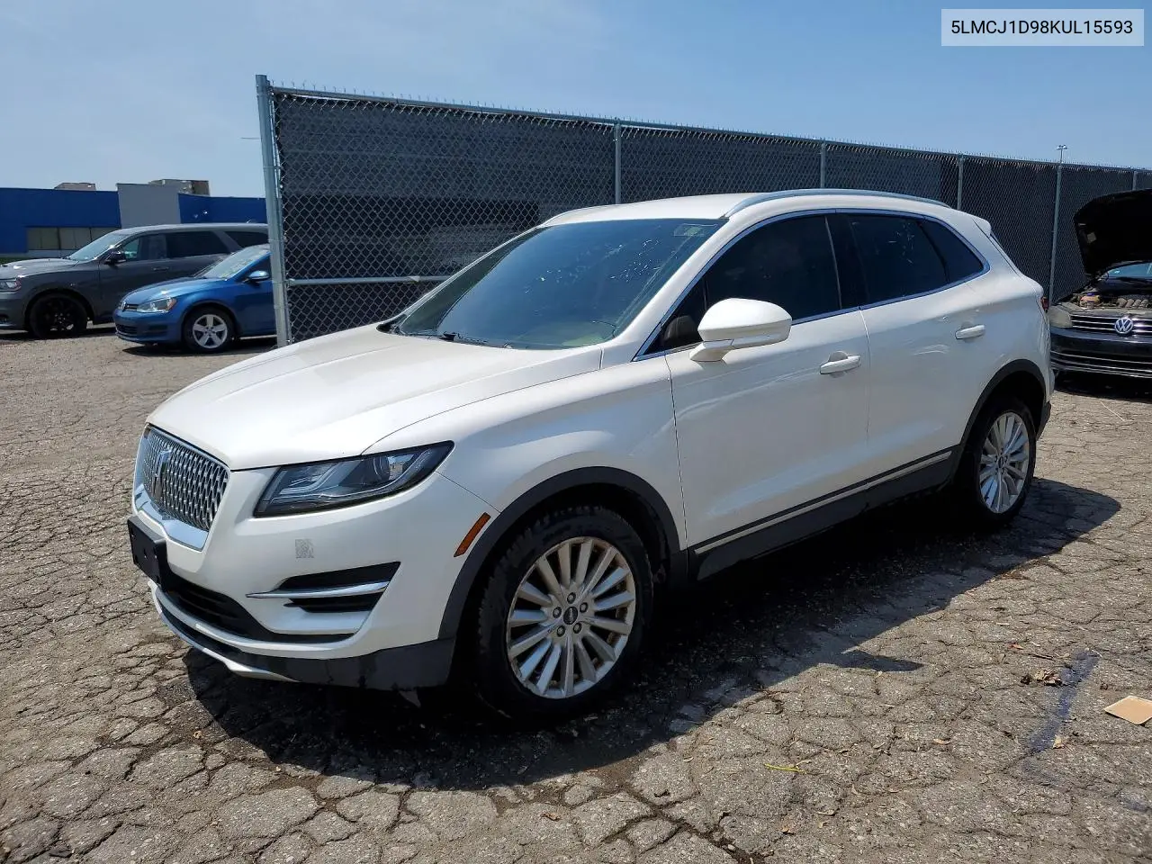 2019 Lincoln Mkc VIN: 5LMCJ1D98KUL15593 Lot: 59401496