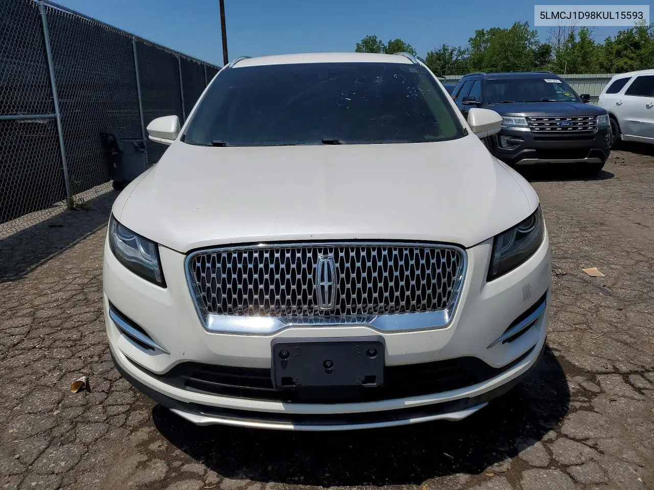 2019 Lincoln Mkc VIN: 5LMCJ1D98KUL15593 Lot: 59401496