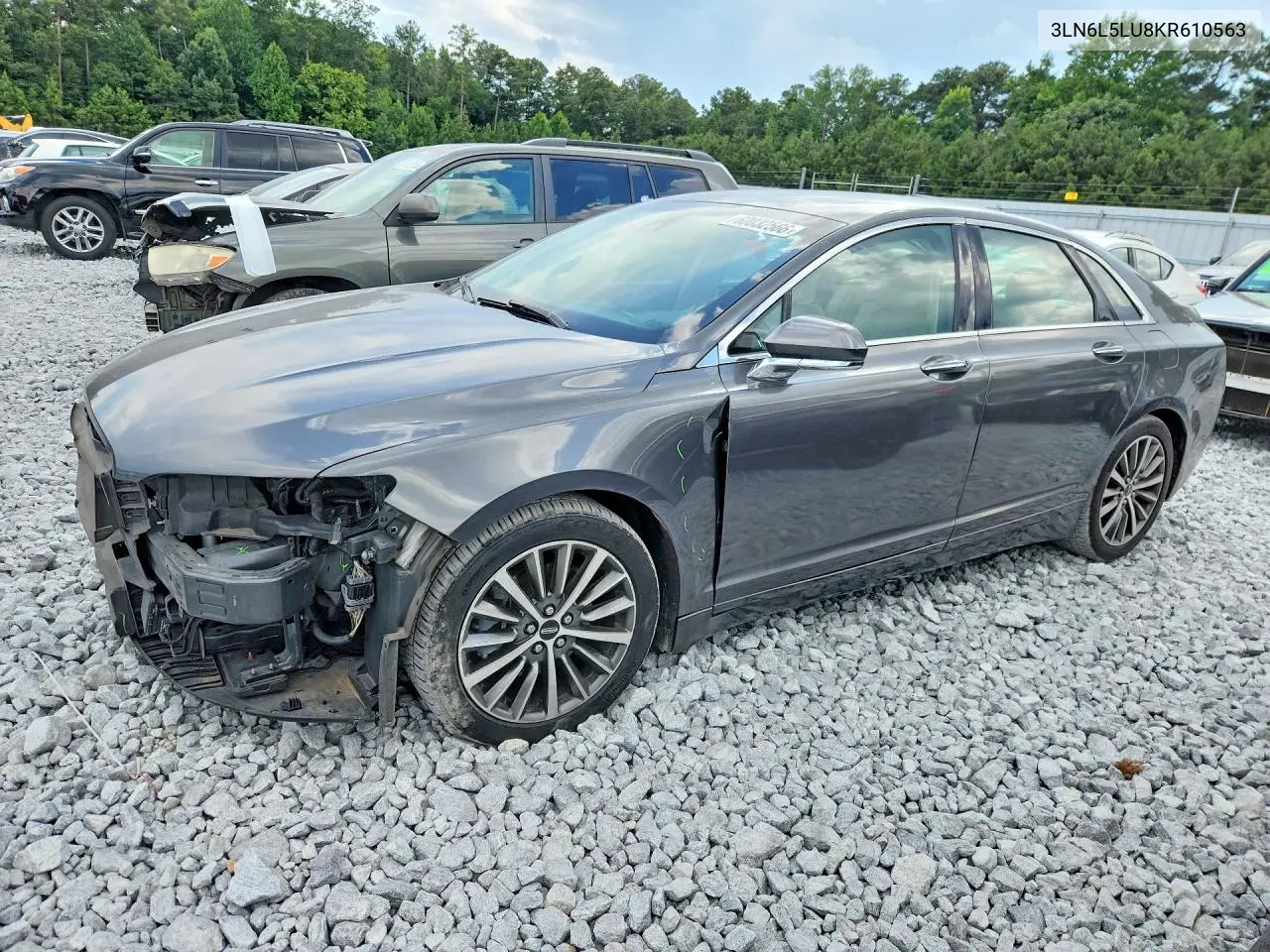2019 Lincoln Mkz Reserve I VIN: 3LN6L5LU8KR610563 Lot: 60032566