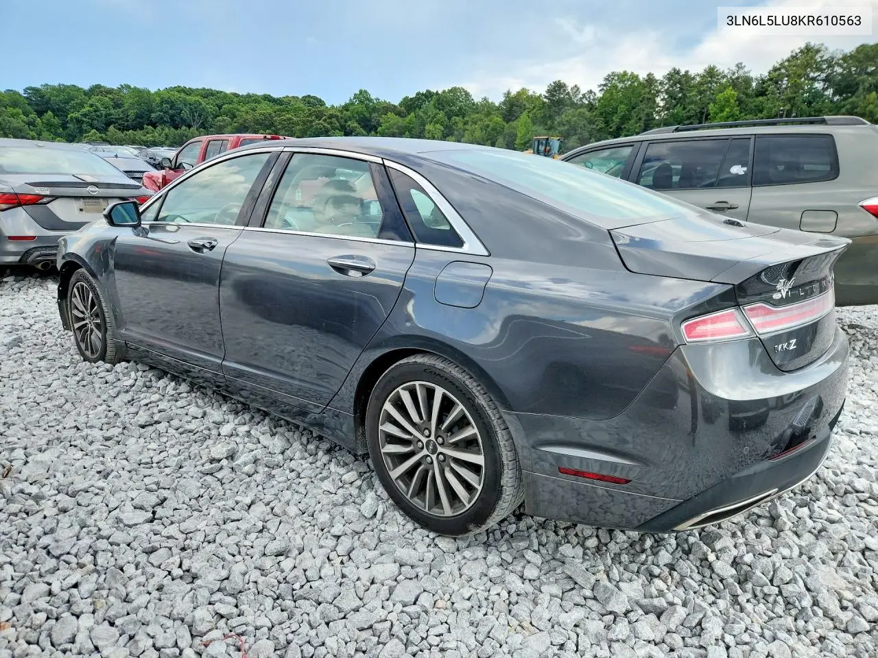 2019 Lincoln Mkz Reserve I VIN: 3LN6L5LU8KR610563 Lot: 60032566