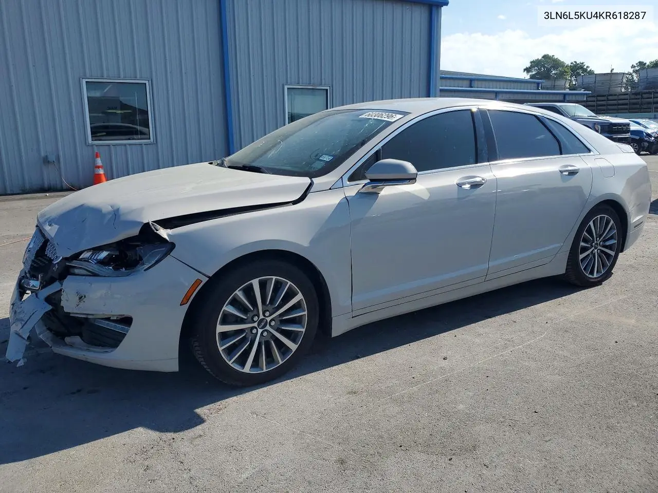 2019 Lincoln Mkz VIN: 3LN6L5KU4KR618287 Lot: 60306296