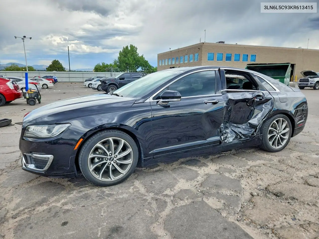 2019 Lincoln Mkz Reserve I VIN: 3LN6L5C93KR613415 Lot: 60504516