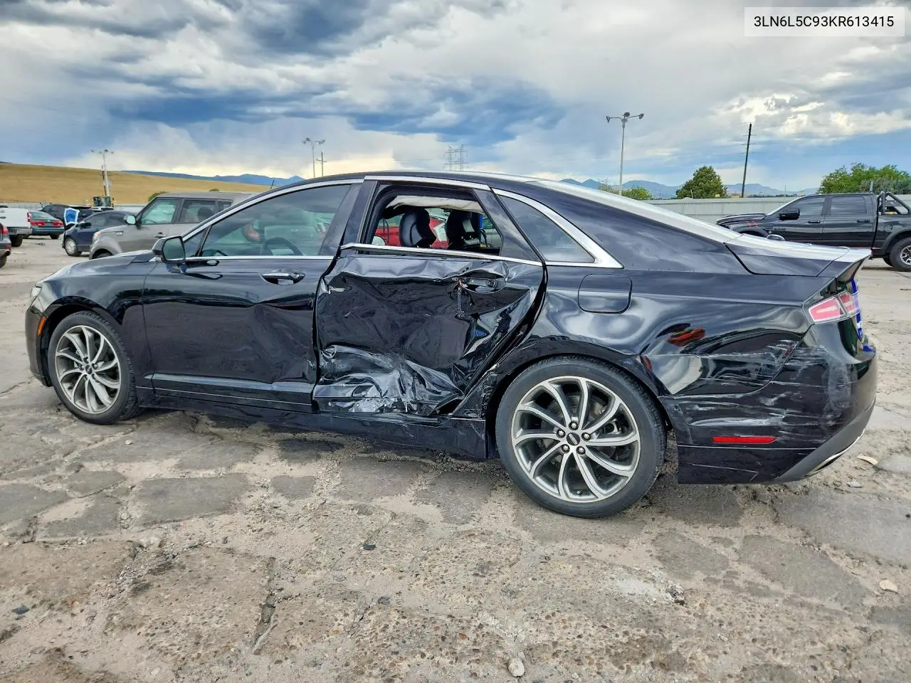 2019 Lincoln Mkz Reserve I VIN: 3LN6L5C93KR613415 Lot: 60504516