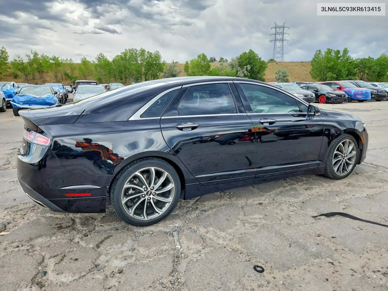 2019 Lincoln Mkz Reserve I VIN: 3LN6L5C93KR613415 Lot: 60504516