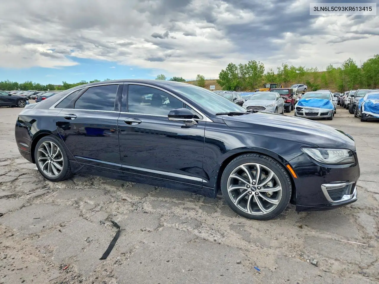 2019 Lincoln Mkz Reserve I VIN: 3LN6L5C93KR613415 Lot: 60504516