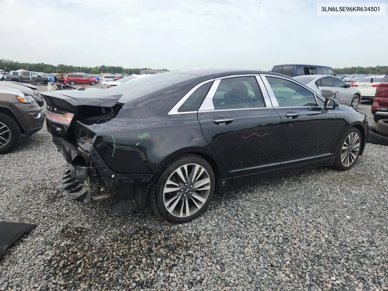 2019 Lincoln Mkz Reserve Ii VIN: 3LN6L5E96KR634501 Lot: 60581556
