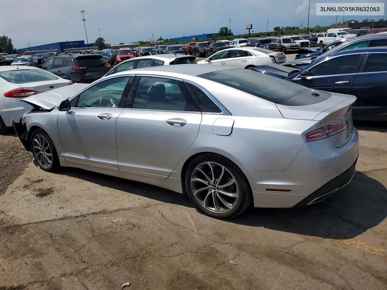 2019 Lincoln Mkz Reserve I VIN: 3LN6L5C95KR632063 Lot: 60611476
