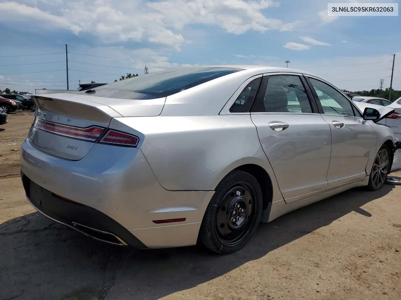2019 Lincoln Mkz Reserve I VIN: 3LN6L5C95KR632063 Lot: 60611476