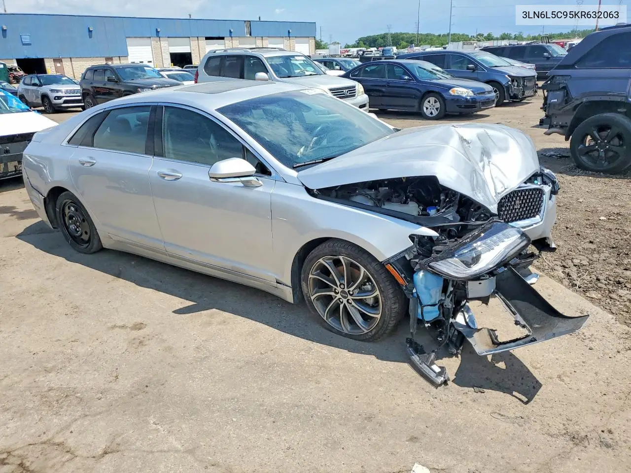 2019 Lincoln Mkz Reserve I VIN: 3LN6L5C95KR632063 Lot: 60611476