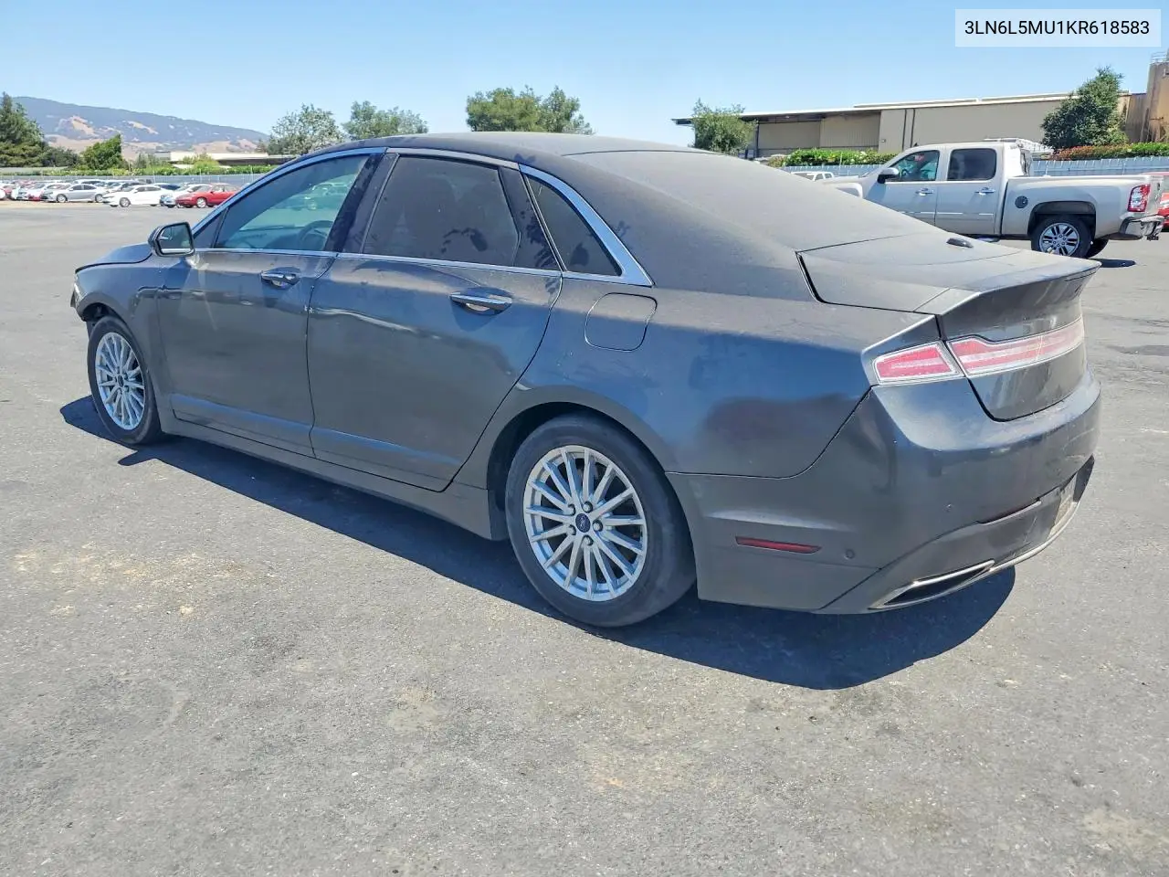 2019 Lincoln Mkz Reserve Ii VIN: 3LN6L5MU1KR618583 Lot: 60668006