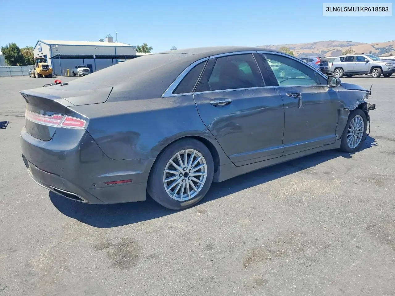 2019 Lincoln Mkz Reserve Ii VIN: 3LN6L5MU1KR618583 Lot: 60668006