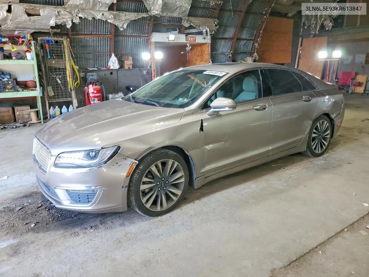 2019 Lincoln Mkz Reserve Ii VIN: 3LN6L5E93KR613847 Lot: 60848876
