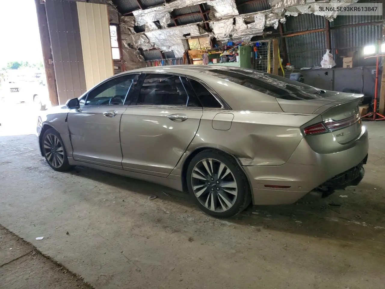 2019 Lincoln Mkz Reserve Ii VIN: 3LN6L5E93KR613847 Lot: 60848876