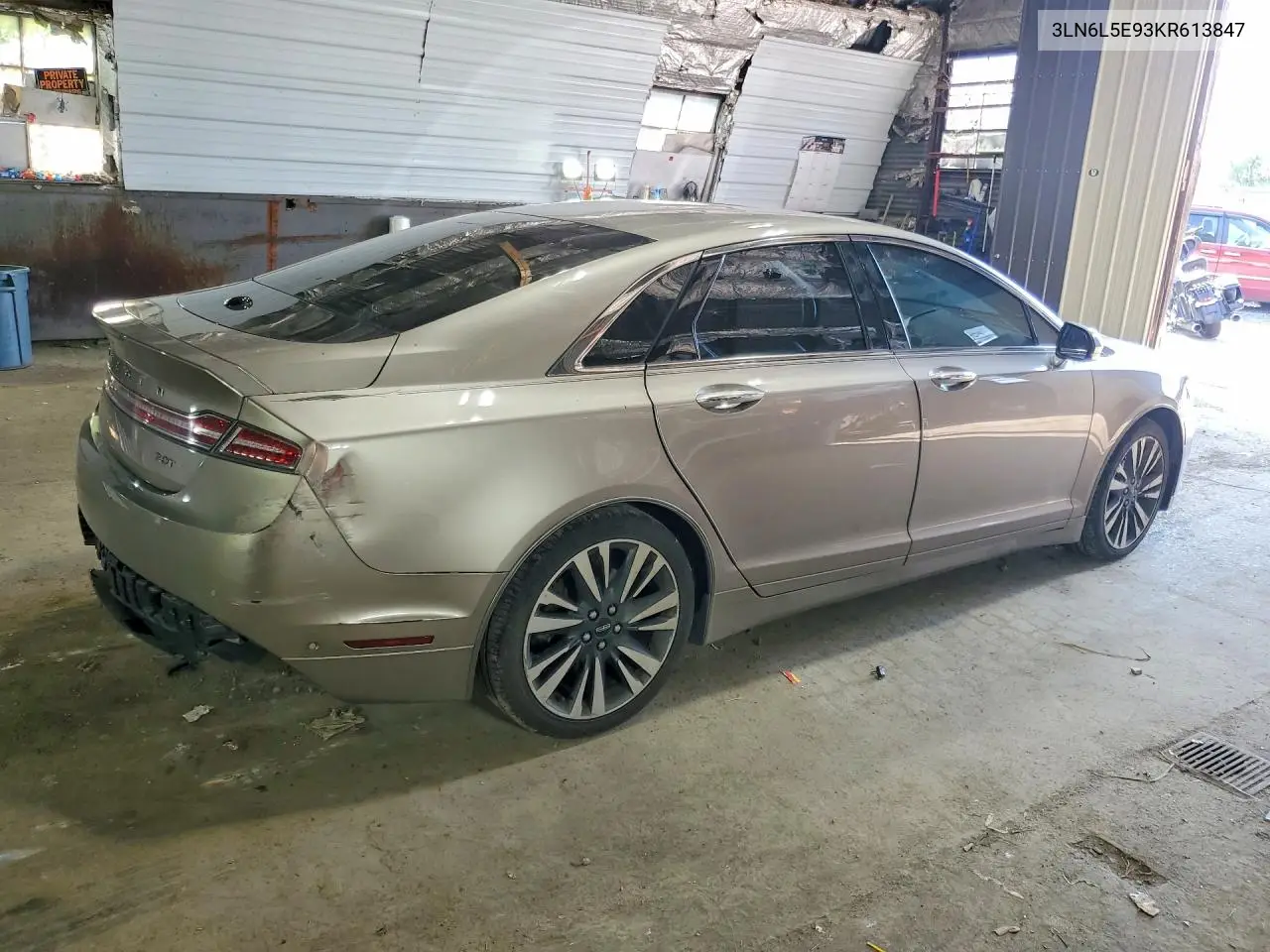 2019 Lincoln Mkz Reserve Ii VIN: 3LN6L5E93KR613847 Lot: 60848876