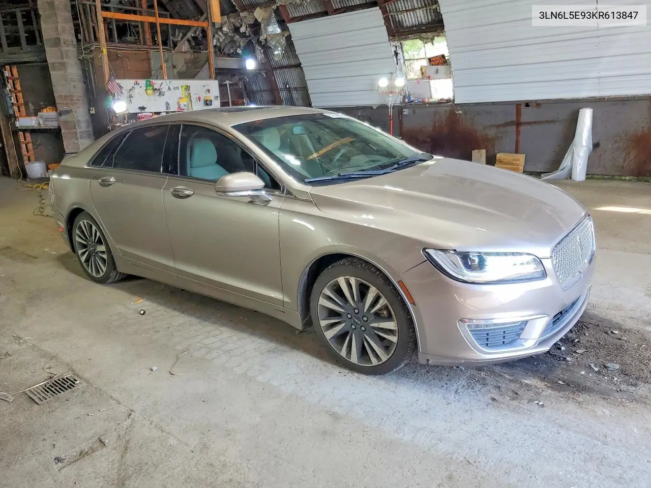 2019 Lincoln Mkz Reserve Ii VIN: 3LN6L5E93KR613847 Lot: 60848876