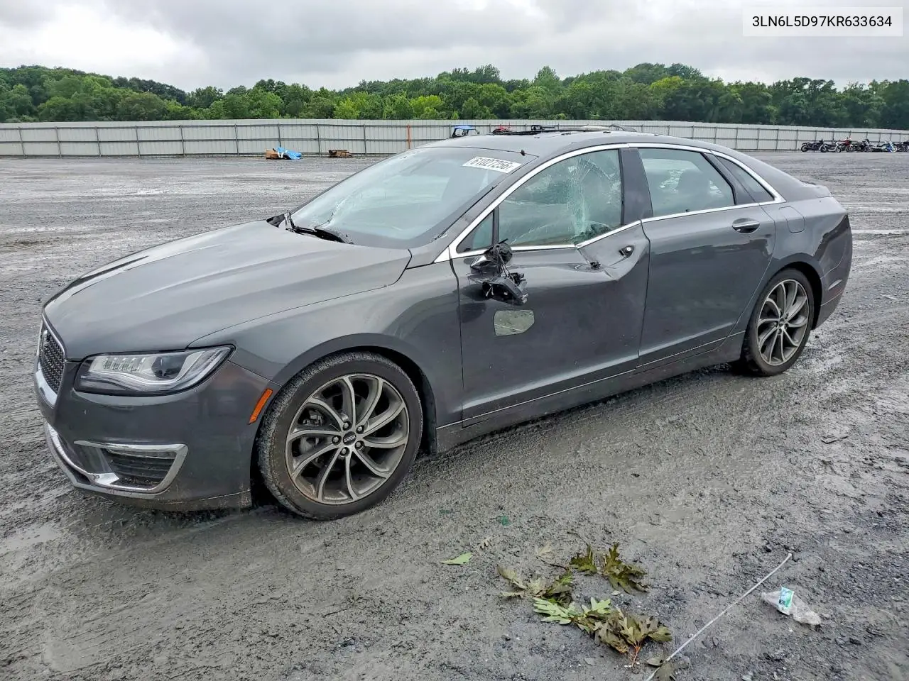 2019 Lincoln Mkz Reserve I VIN: 3LN6L5D97KR633634 Lot: 61027256