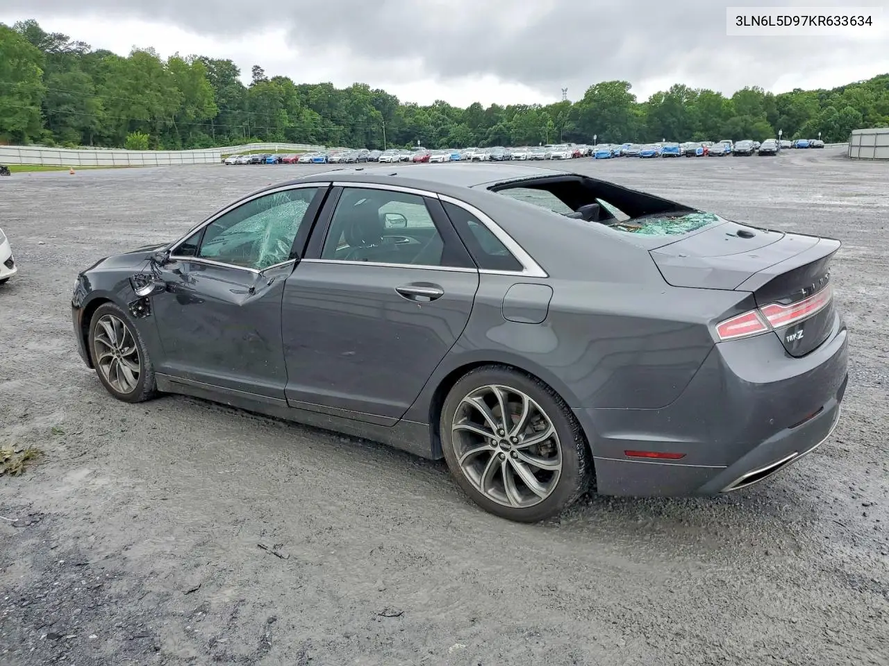 2019 Lincoln Mkz Reserve I VIN: 3LN6L5D97KR633634 Lot: 61027256