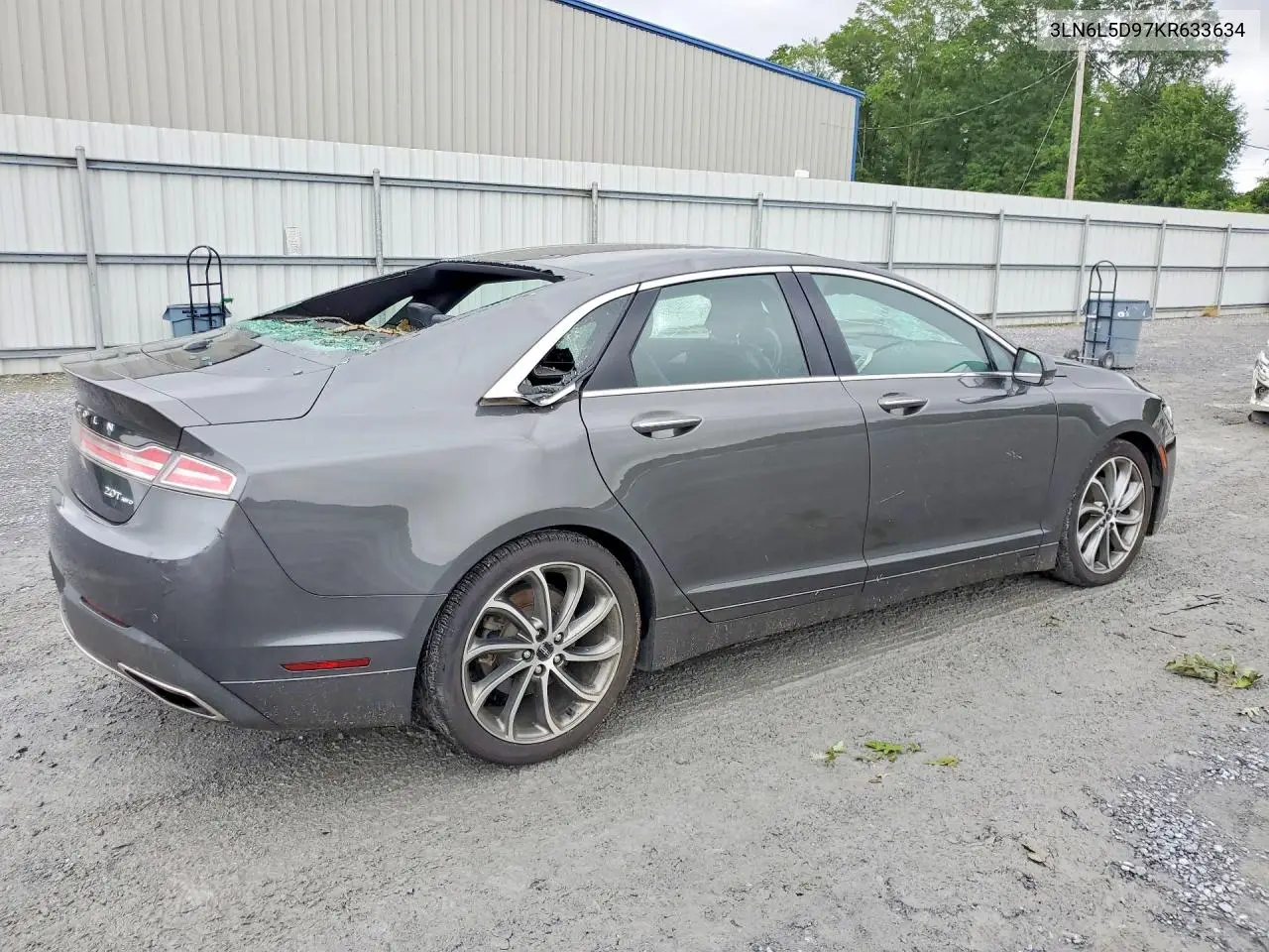 2019 Lincoln Mkz Reserve I VIN: 3LN6L5D97KR633634 Lot: 61027256