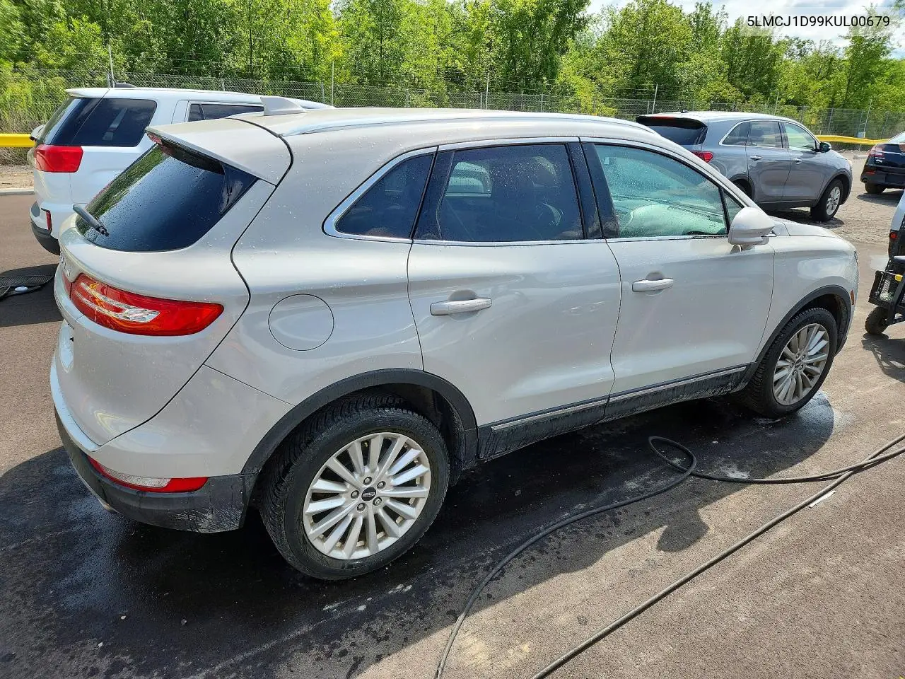 2019 Lincoln Mkc VIN: 5LMCJ1D99KUL00679 Lot: 61204696