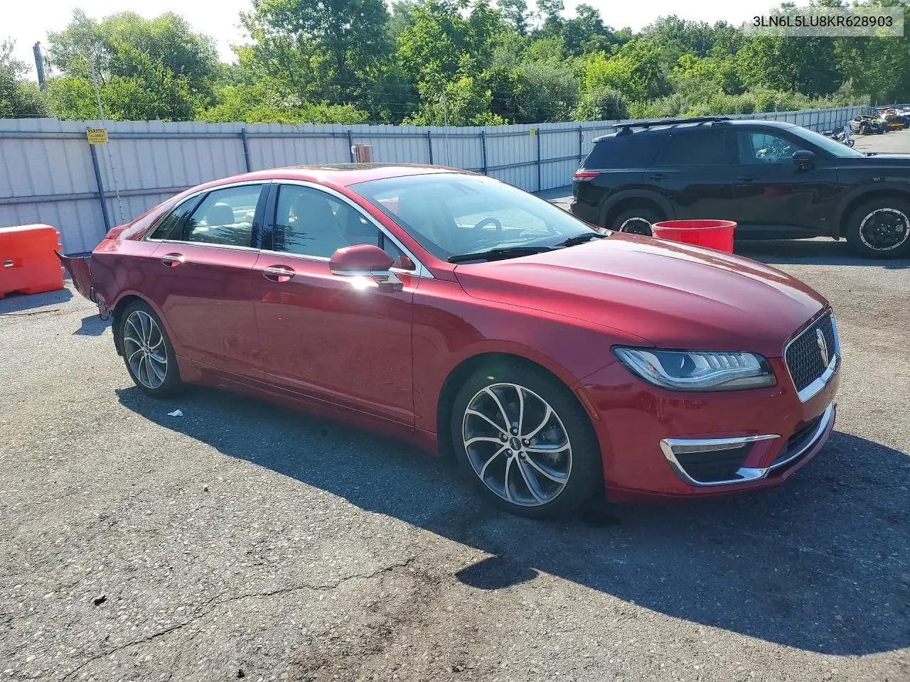 2019 Lincoln Mkz Reserve I VIN: 3LN6L5LU8KR628903 Lot: 61306086